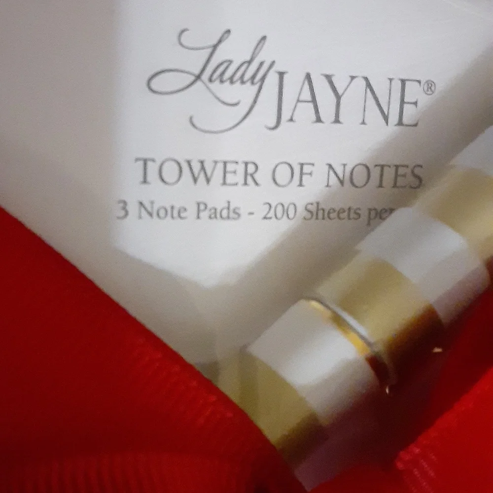 Lady Jayne Tower of Notes & Pen - Picture 2 of 4